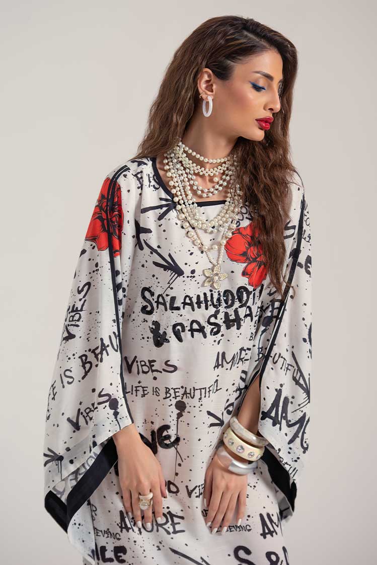 WHITE KAFTAN.