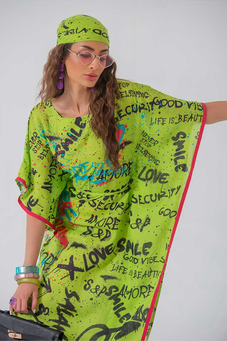 GREEN KAFTAN