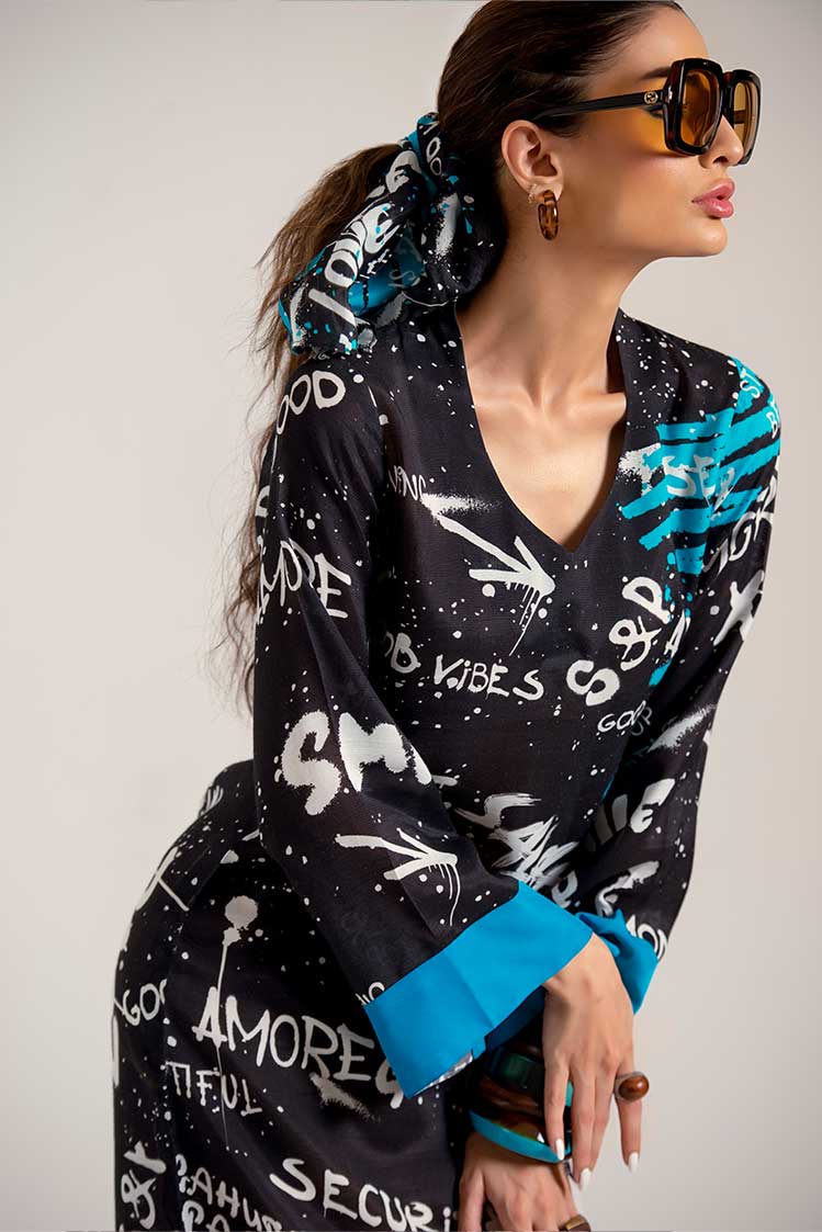 BLACK KAFTAN