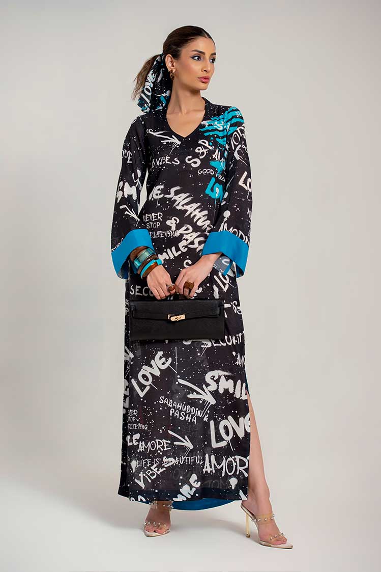 BLACK KAFTAN