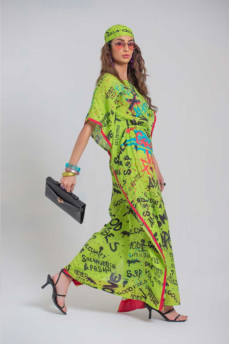 GREEN KAFTAN