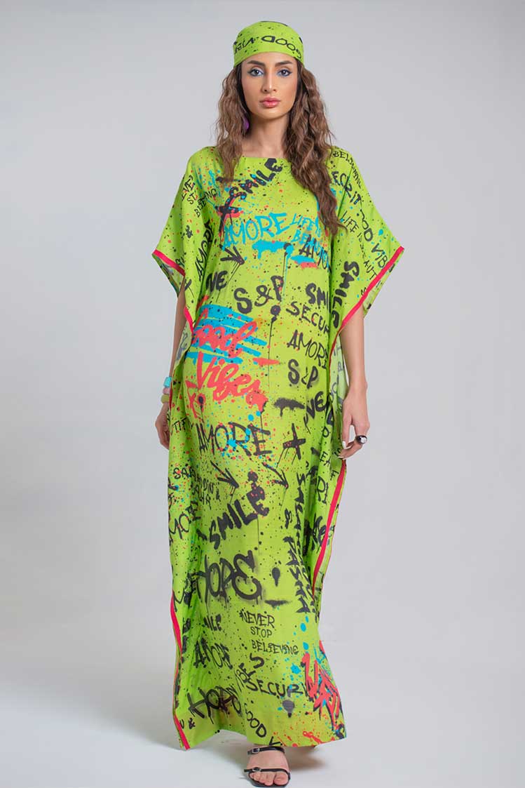 GREEN KAFTAN