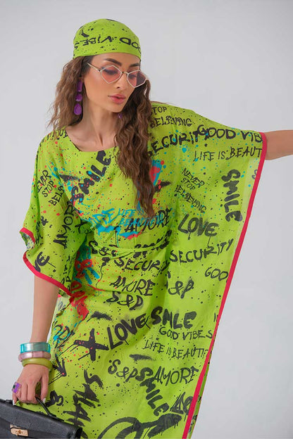 GREEN KAFTAN