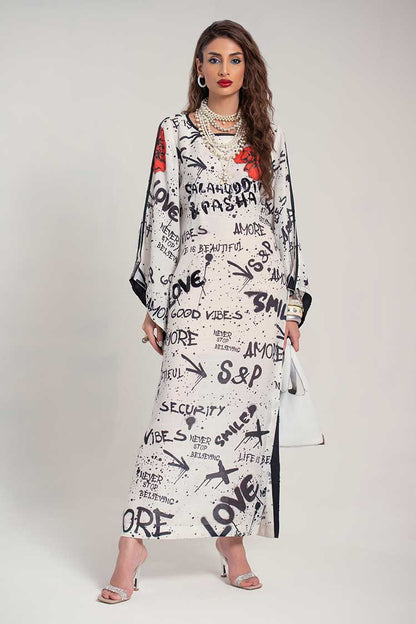 WHITE KAFTAN.