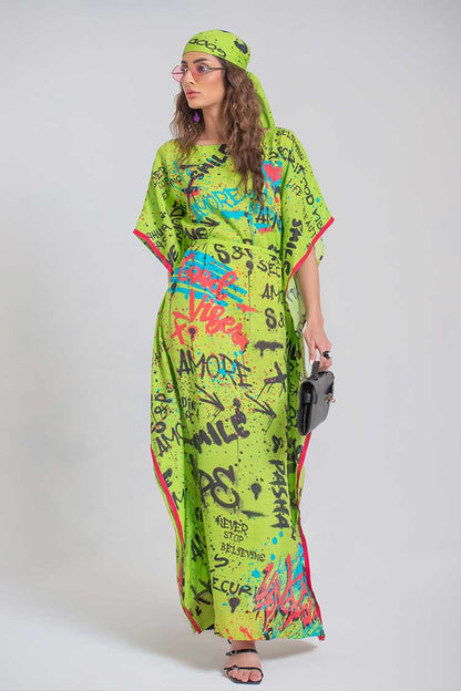 GREEN KAFTAN